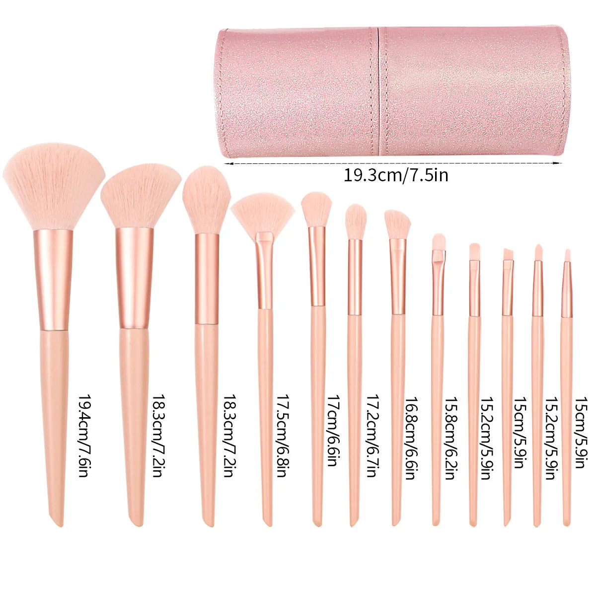 13 Pcs Makeup Brush Set | Flawless Application Beauty Tools