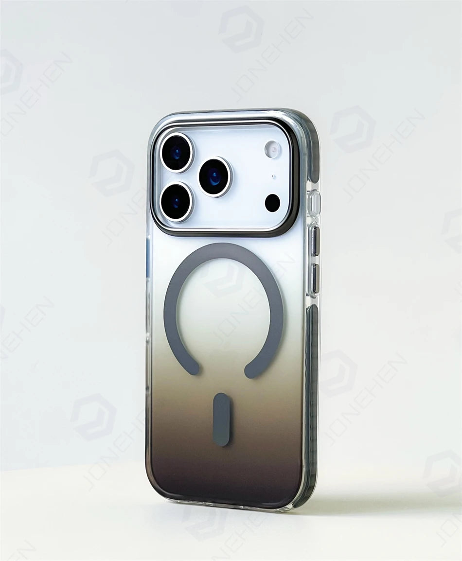Luxury Gradient Magnetic Shockproof Case for iPhone 14-17 Pro Max
