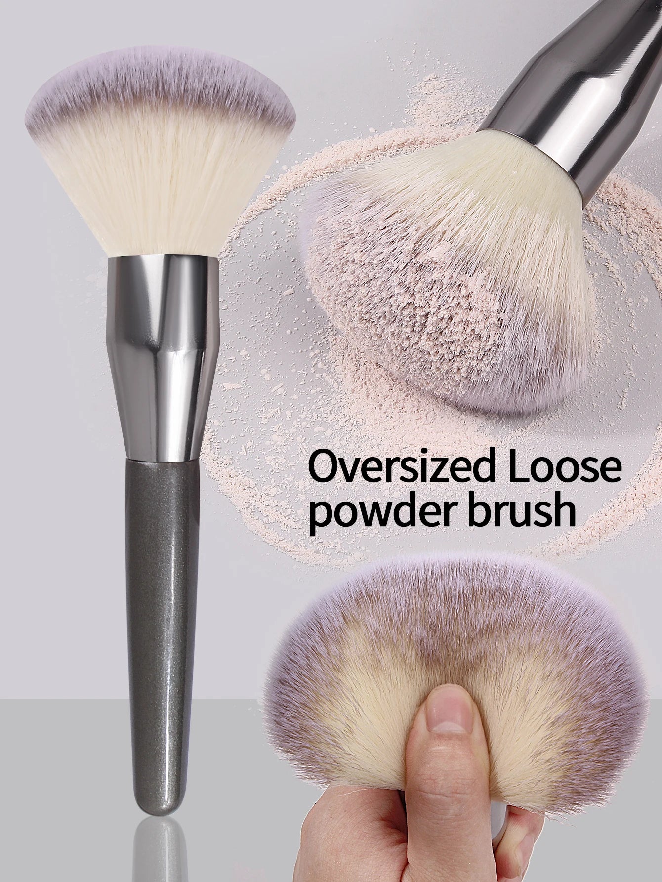 Ultra Large Loose Powder Brush | High-End Makeup Tool
