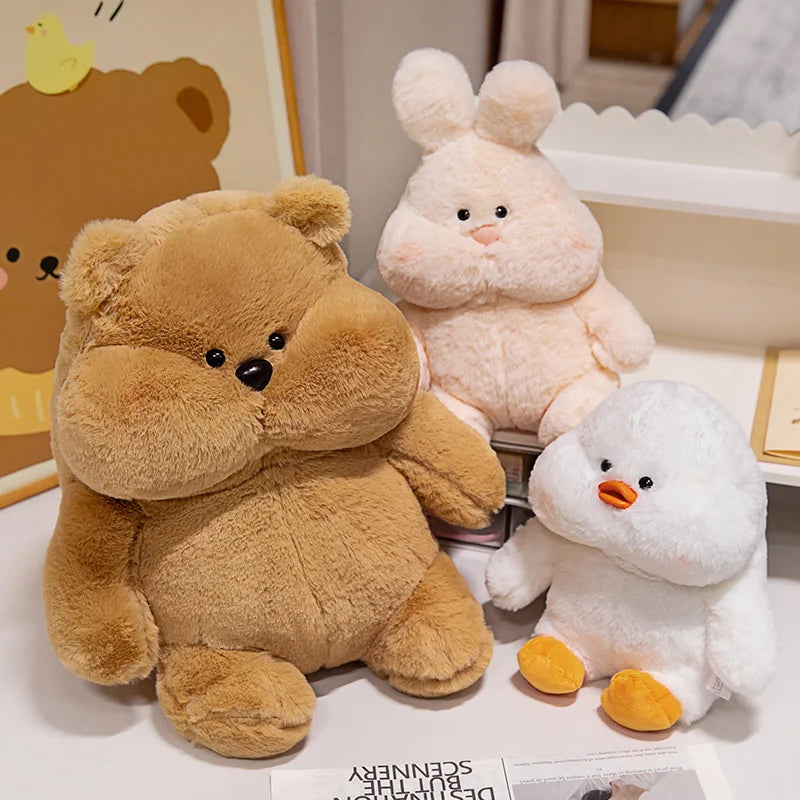 Cute Cartoon Animal Plush Toys | Adorable Soft Dolls for Gifts