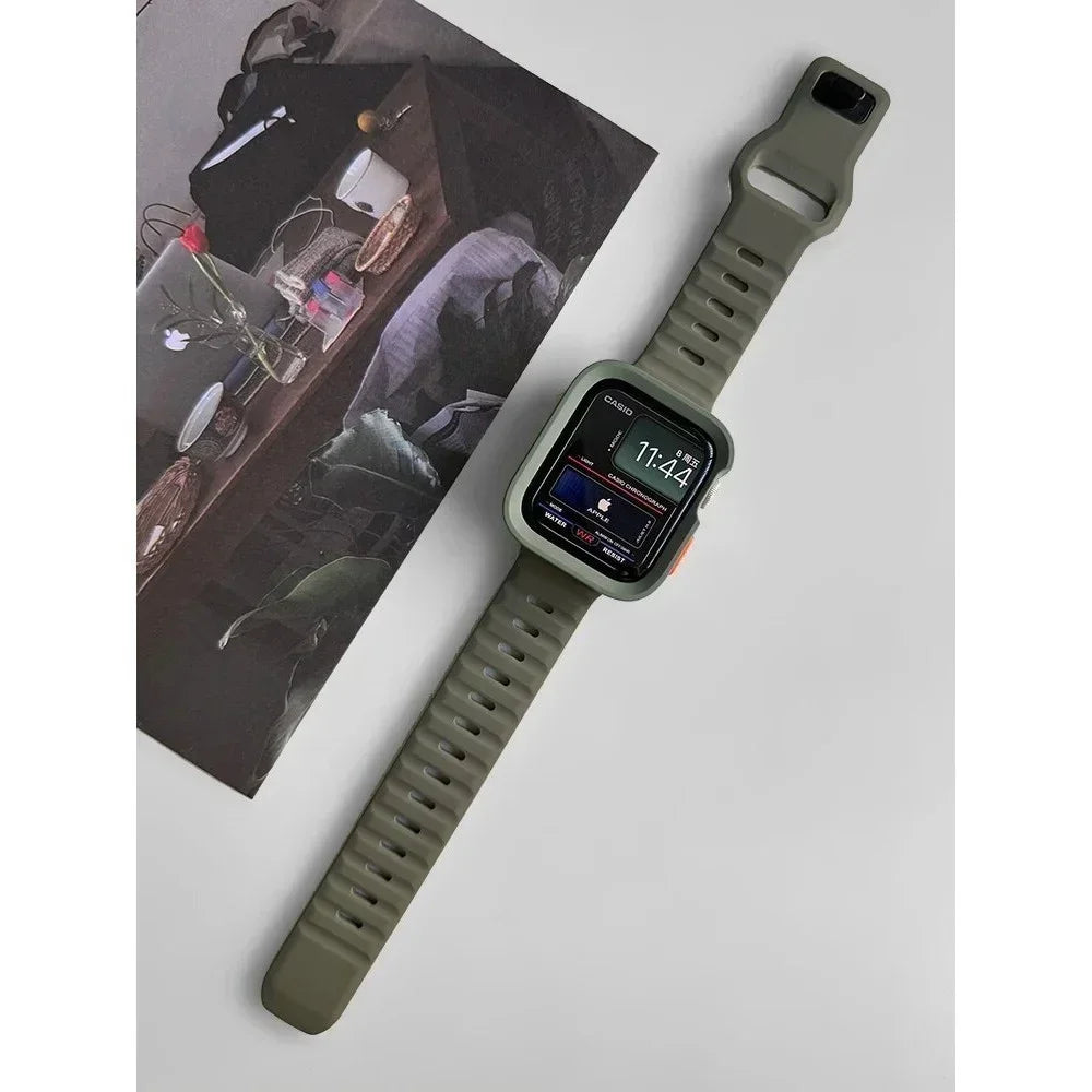 Silicone Case and Strap for Smart Watches | Comfortable & Durable