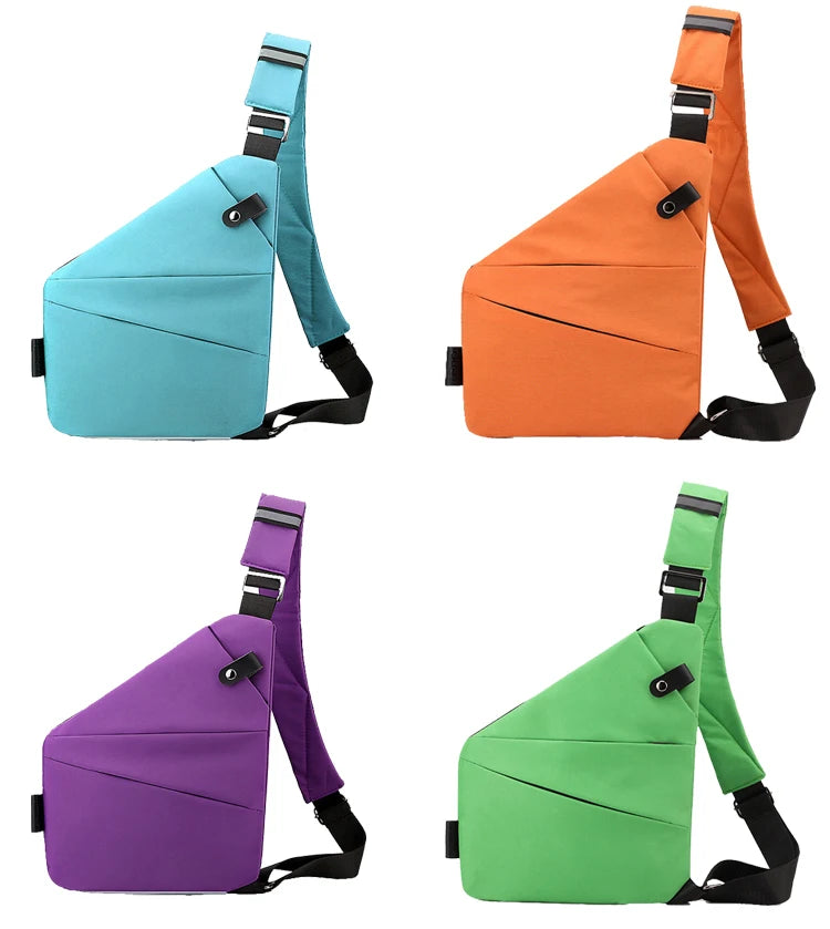 Large Capacity Tactical Chest Bag | Multi-Pocket Shoulder Bag