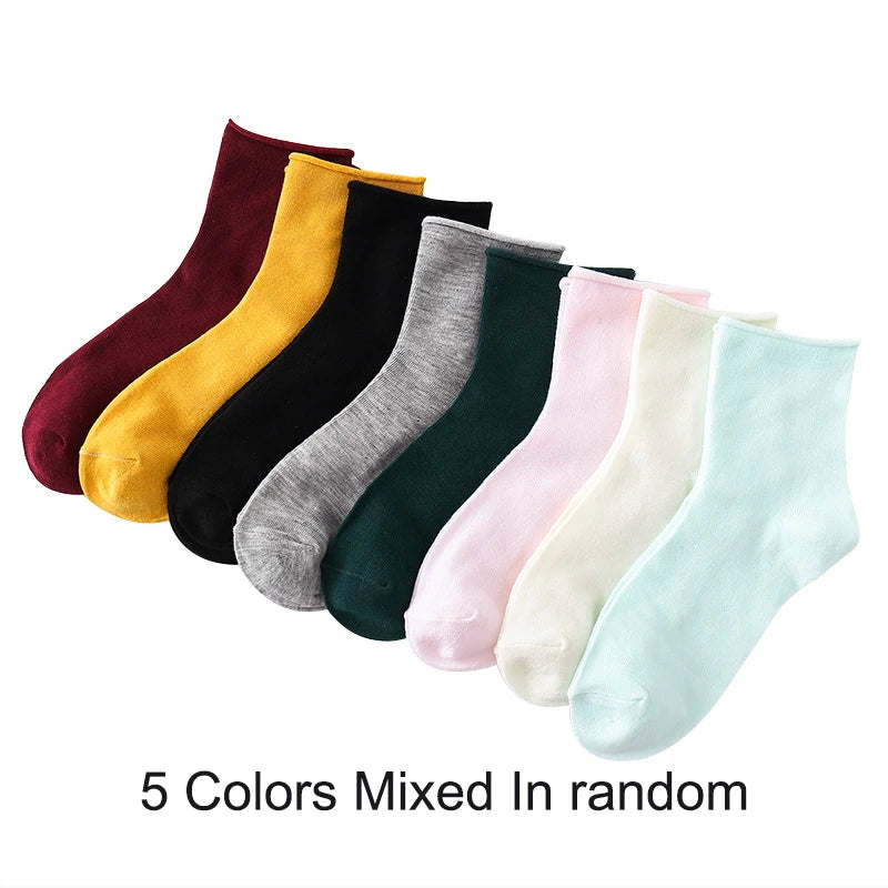 Cute Women Fruit Print Socks Set | Kawaii Casual Accessories