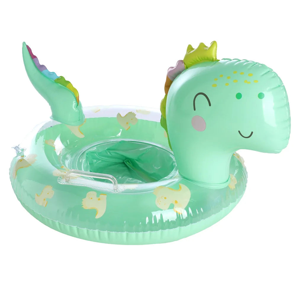Baby Inflatable Dinosaur Swimming Ring | Fun Pool Float for Kids