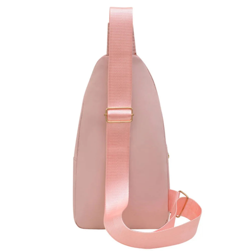 Waterproof Chest Bag for Women | Fashionable Anti-Theft Sling Backpack