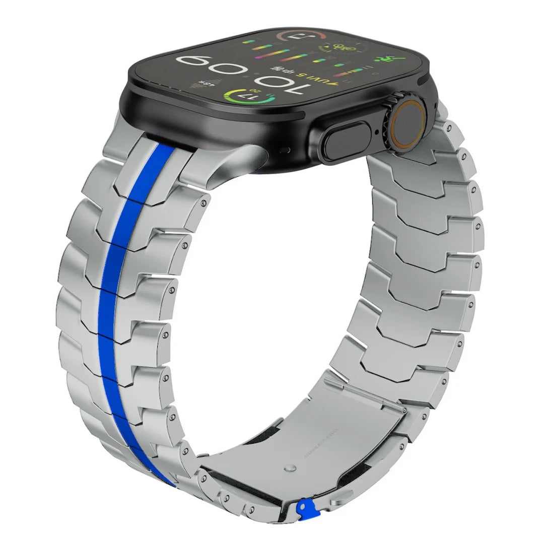 Titanium Color Metal Strap for Apple Watch | Premium Quality Band