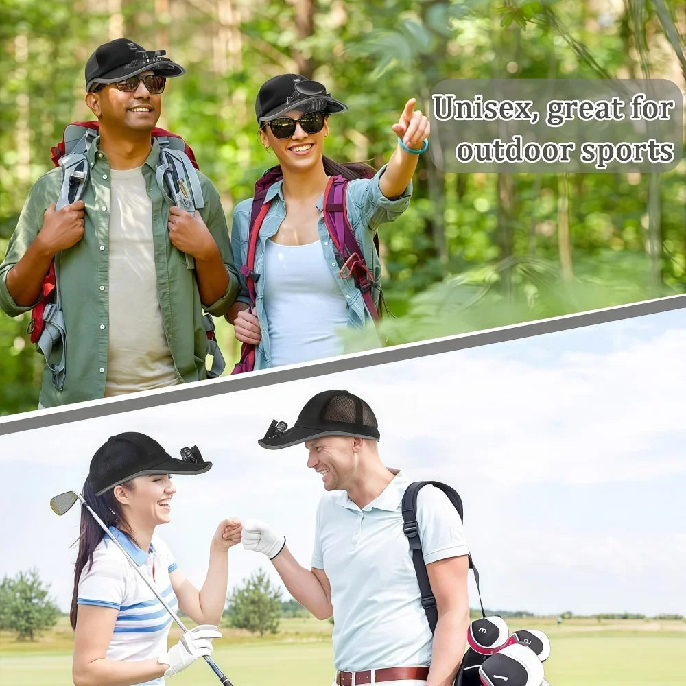 Solar Baseball Cap with Fan | Ultimate Sun Protection Gear