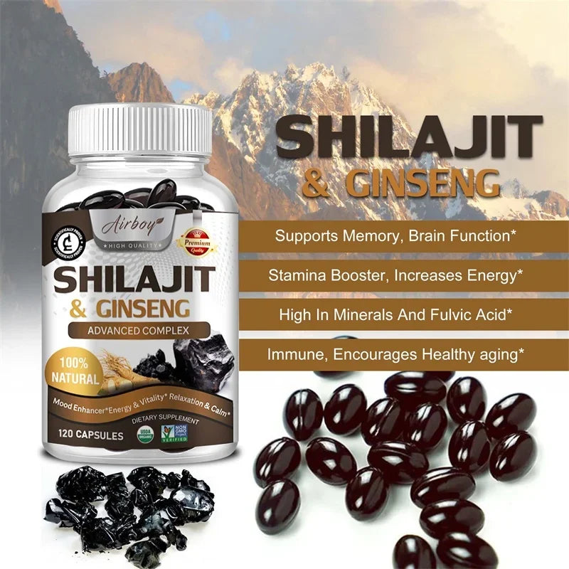 Natural Shilajit - Energizer for Body and Mind | Immune Support