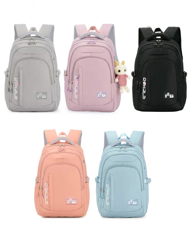 Stylish Pink School Backpack for Girls | Fashion Meets Functionality