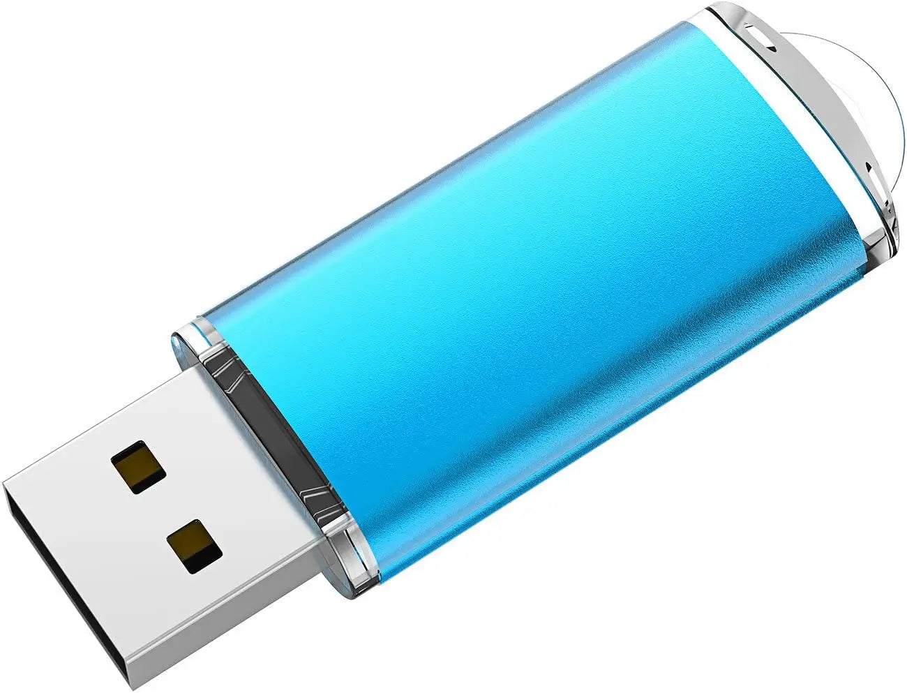 32GB High-Speed USB Flash Drive with LED Indicator & Keychain Loop