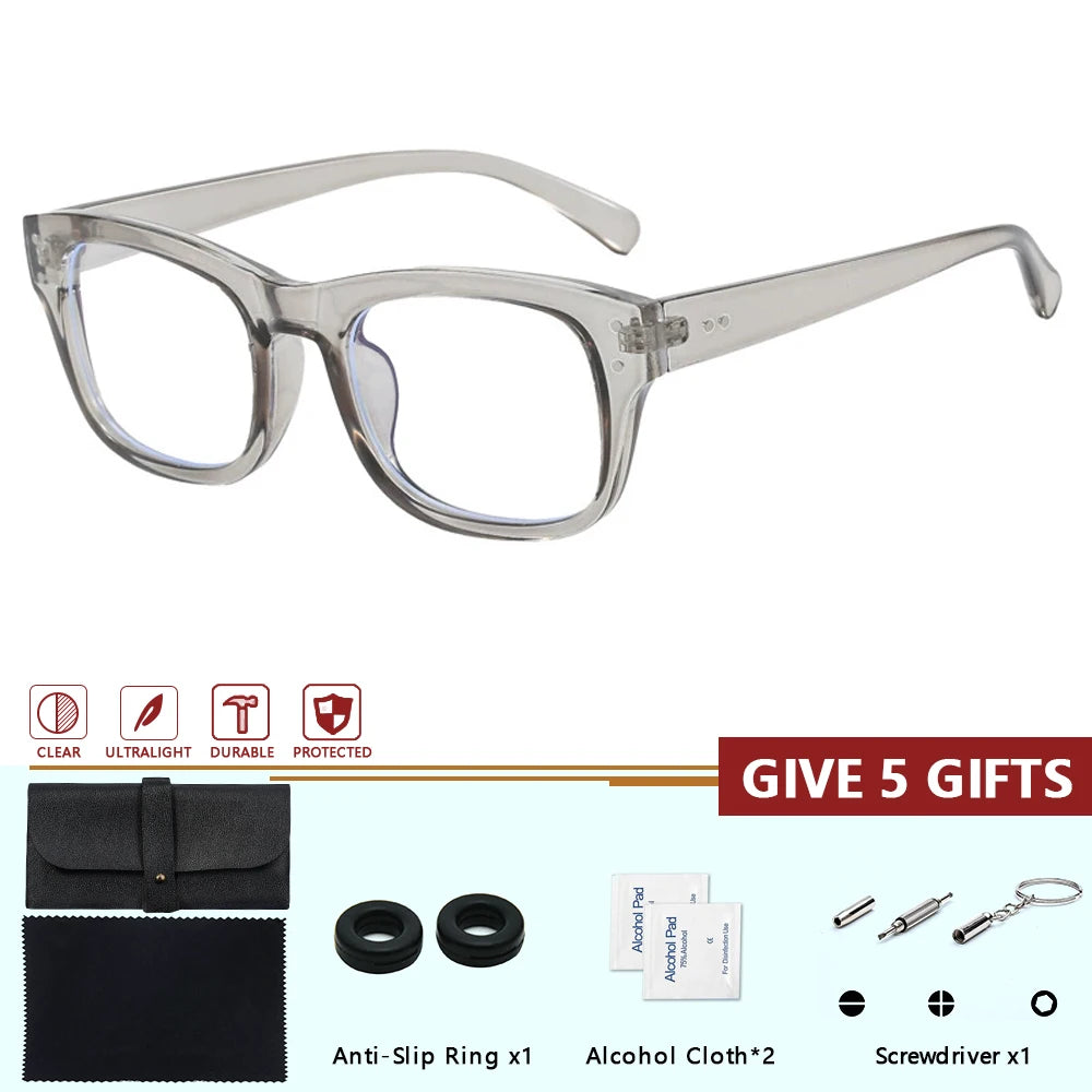 Stylish Women's Multifocal Glasses | Photochromic Prescription Lenses