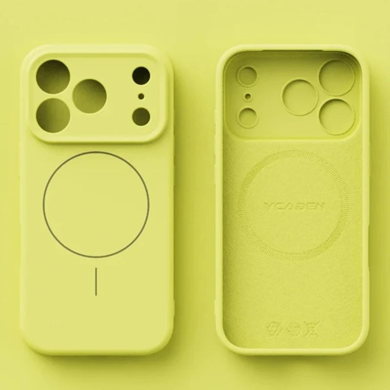 Magnetic Liquid Silicone Phone Case | Soft & Durable Protection
