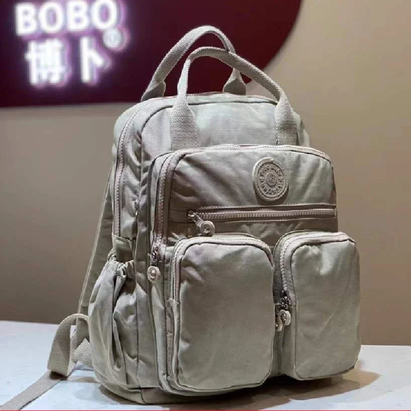 Stylish Multi-Pocket Waterproof Backpack for Women | Travel & School