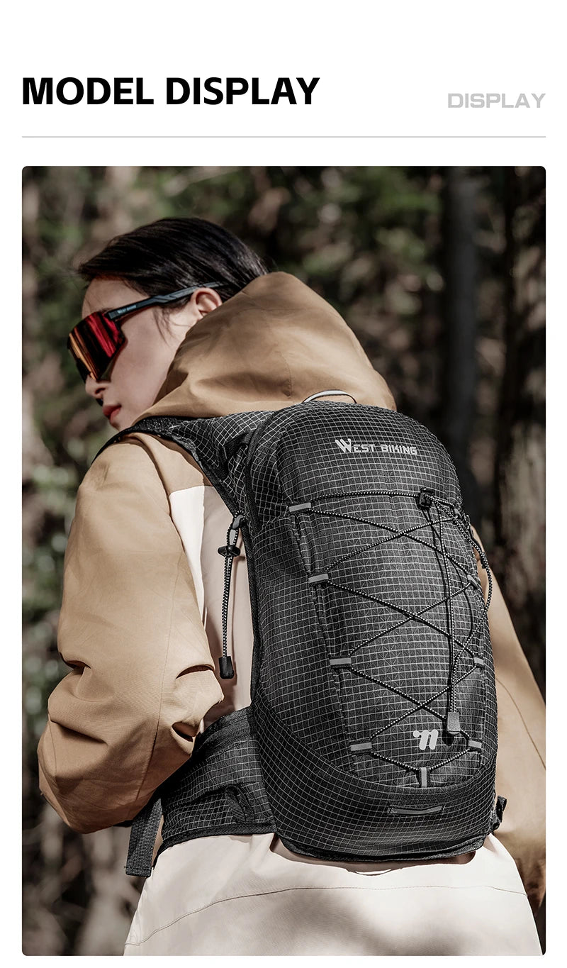 Mochila de hidratación ligera | Ideal para senderismo y ciclismo