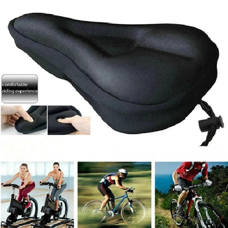 3D Soft Bike Seat Cover | Breathable Cushion for Comfort