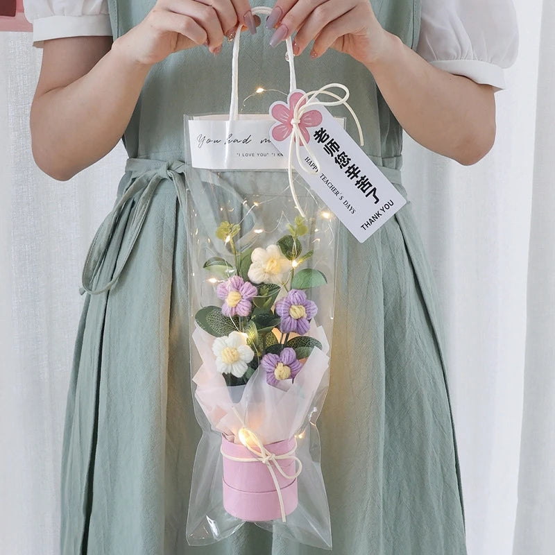 Ramo Eterno de Flores de Ganchillo | El Regalo Perfecto para Cualquier Ocasión