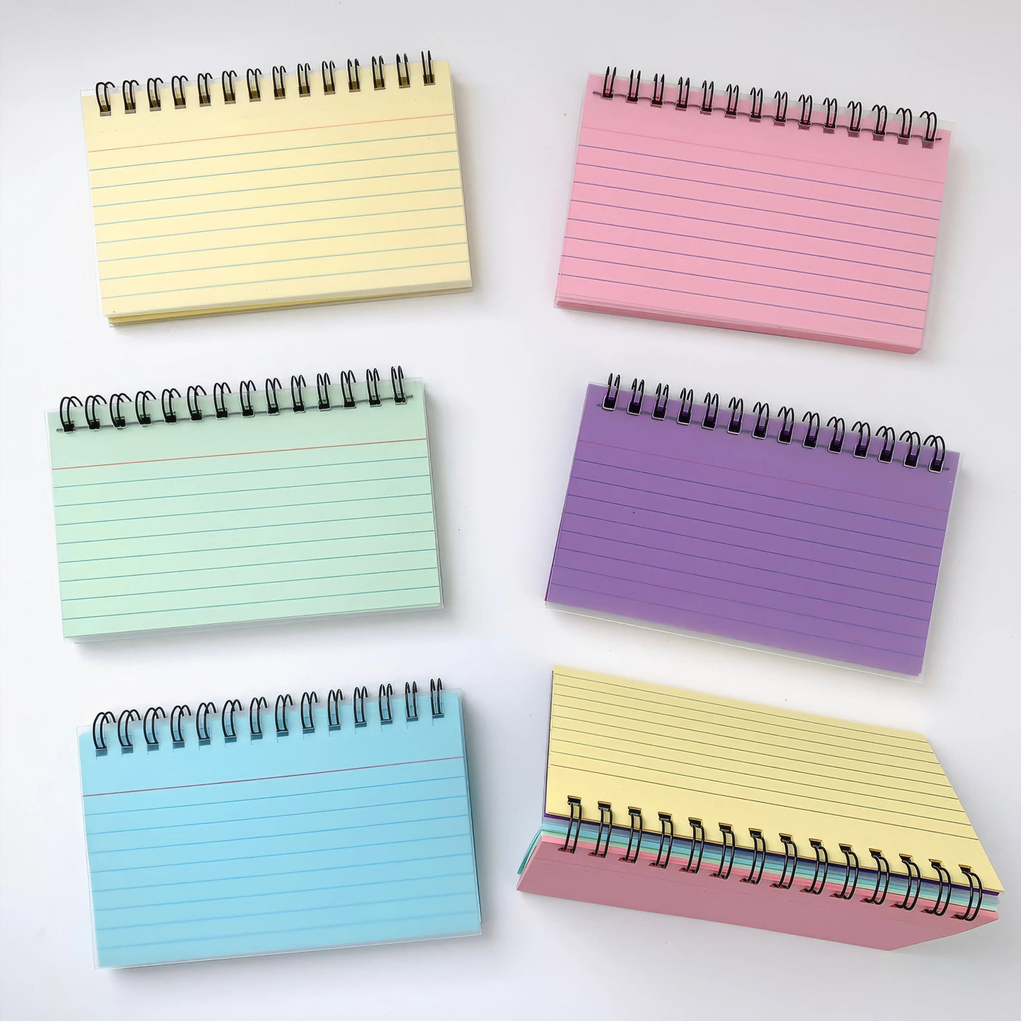 Colorful Tear-Off Card Notebook | Portable Minimalist Notepad