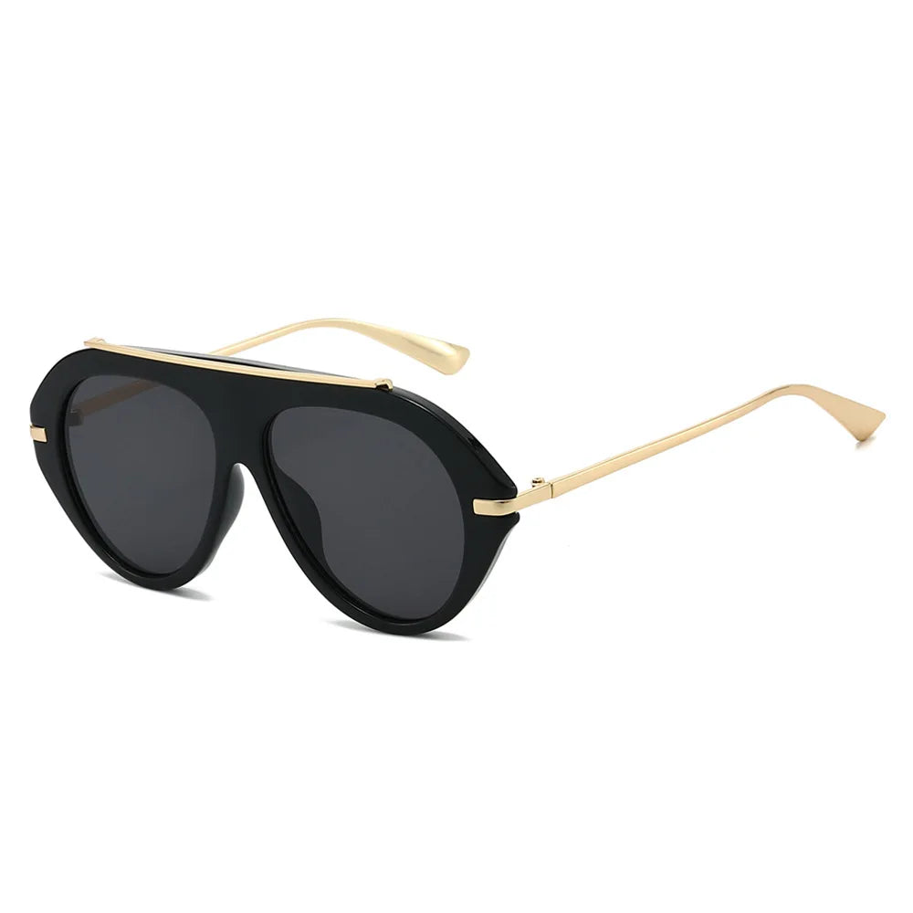 Oversized Retro 70s Pilot Sunglasses | Stylish Vintage Shades
