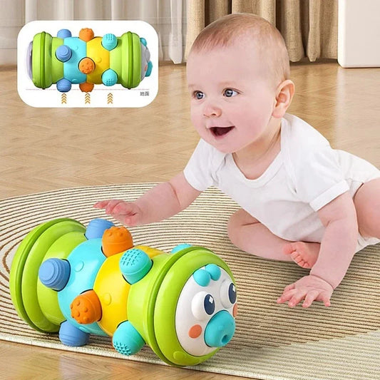 Baby Crawling Roller Toy | Fun Montessori Sensory Development