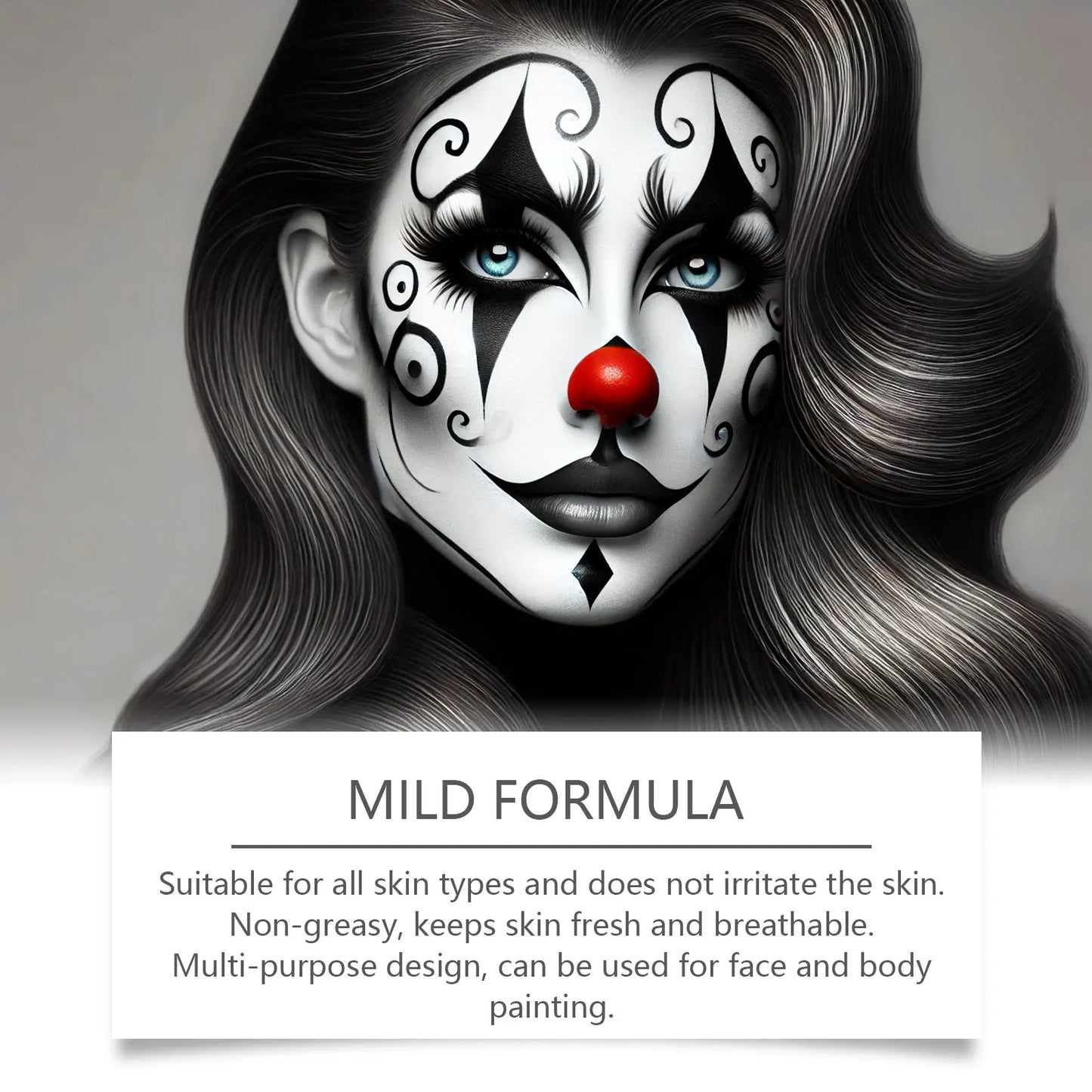 Halloween Body Paint Stick Set | Full-Coverage Makeup Essentials
