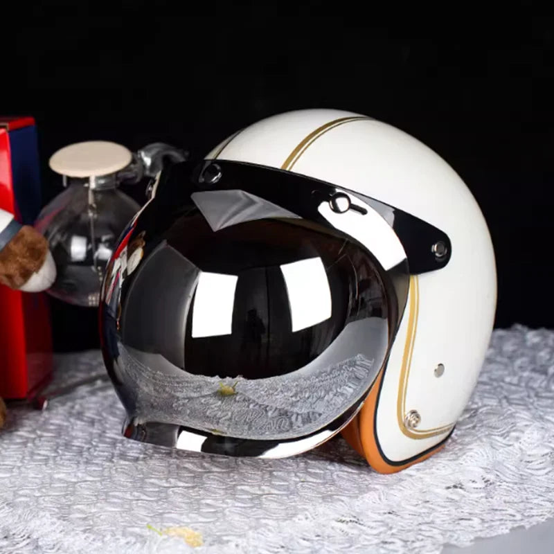 Budget 3/4 Open Face Motorcycle Helmet | DOT Certified Safety Gear