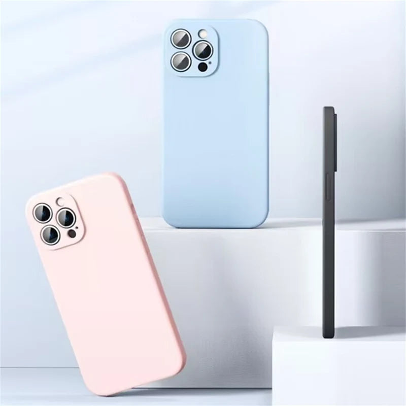 Liquid Silicone Phone Case | Stylish Shockproof Protection