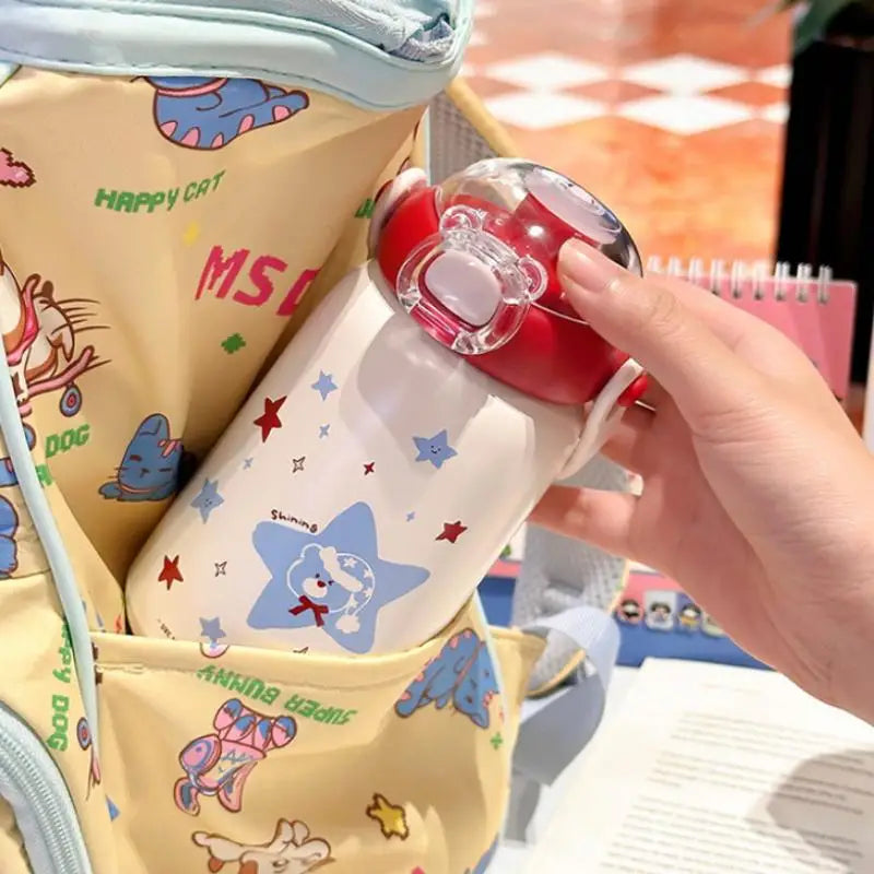 Cute Portable Stainless Steel Thermos Cup for Kids | Durable Drinkware