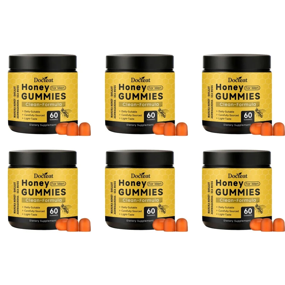 Daily Stress Relief Gummies for Men | Shilajit & Ashwagandha