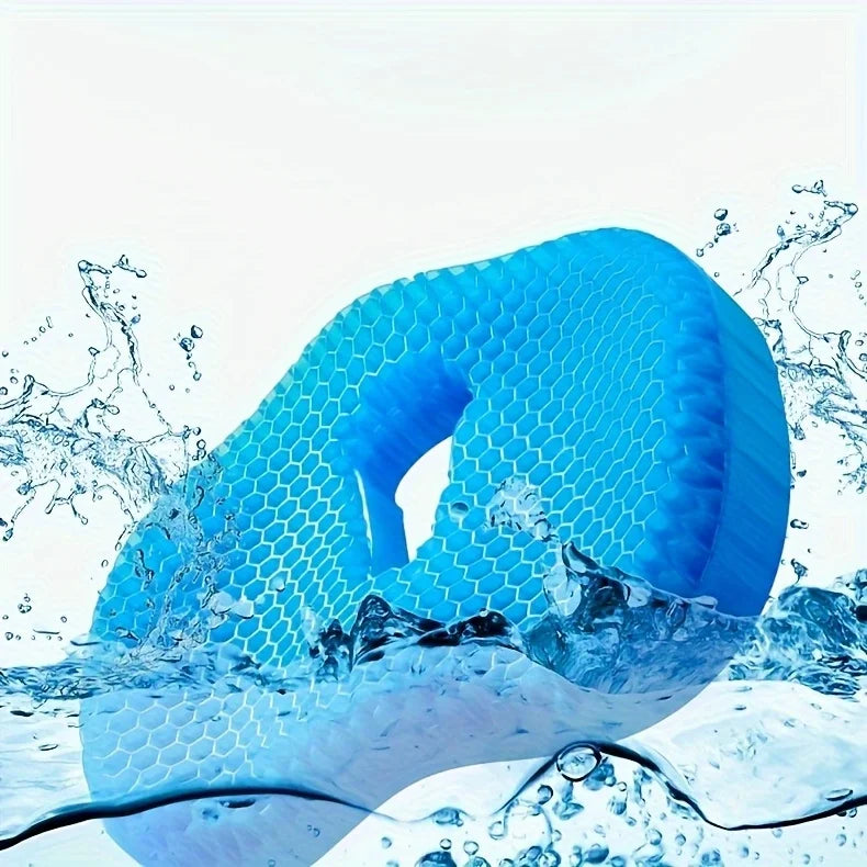 Comfortable Gel U-Shaped Seat Cushion | Ergonomic & Supportive