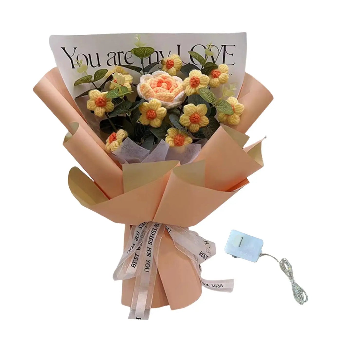 Crochet Flower Bouquet | Perfect Home Decoration & Gift