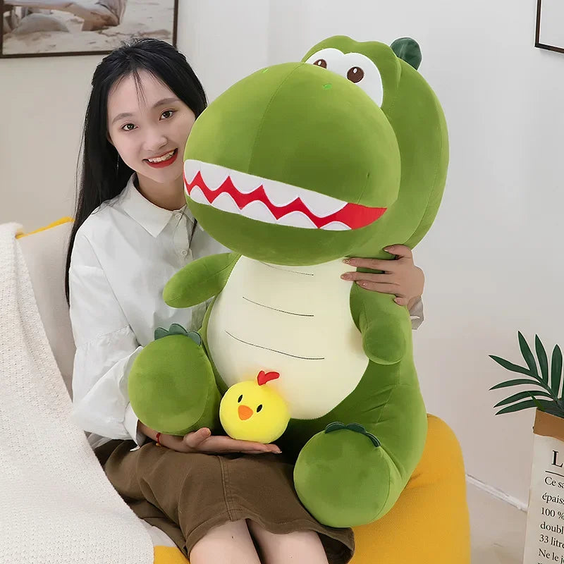 Peluche de dinosaurio Kawaii | Adorable compañero suave para niños