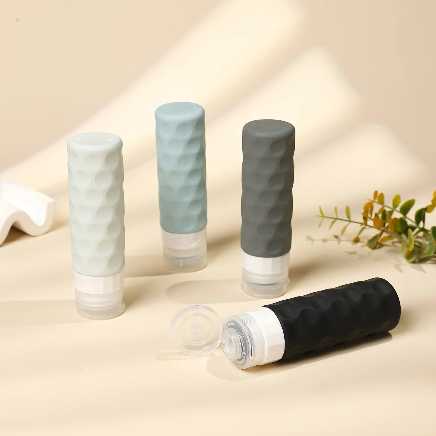Silicone Travel Bottles Set | Leak-Proof TSA Approved Containers