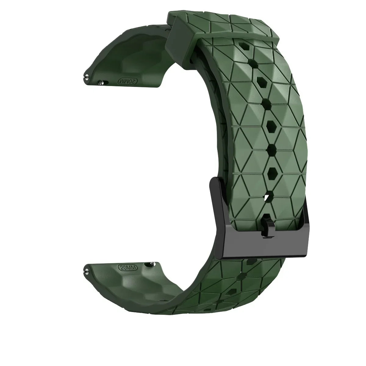 20mm 22mm Silicone Watch Strap for Galaxy & Huawei Watches