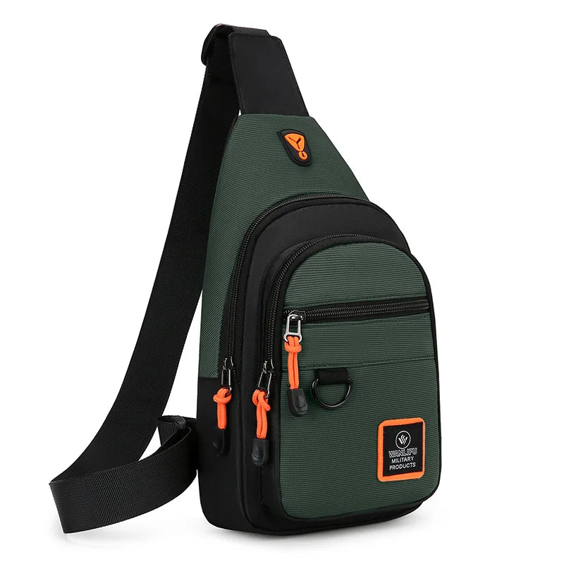 Men's Waterproof Outdoor Hiking Shoulder Bag | Crossbody Travel Pack