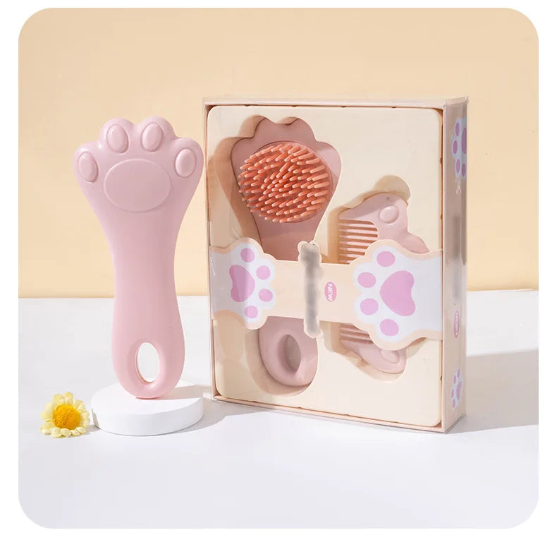 Gentle Baby Hair Wash Brush Set | Soft Bristle Scalp Massager