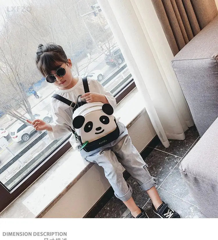 Cute Children's Panda School Backpack | Stylish & Lightweight Design
