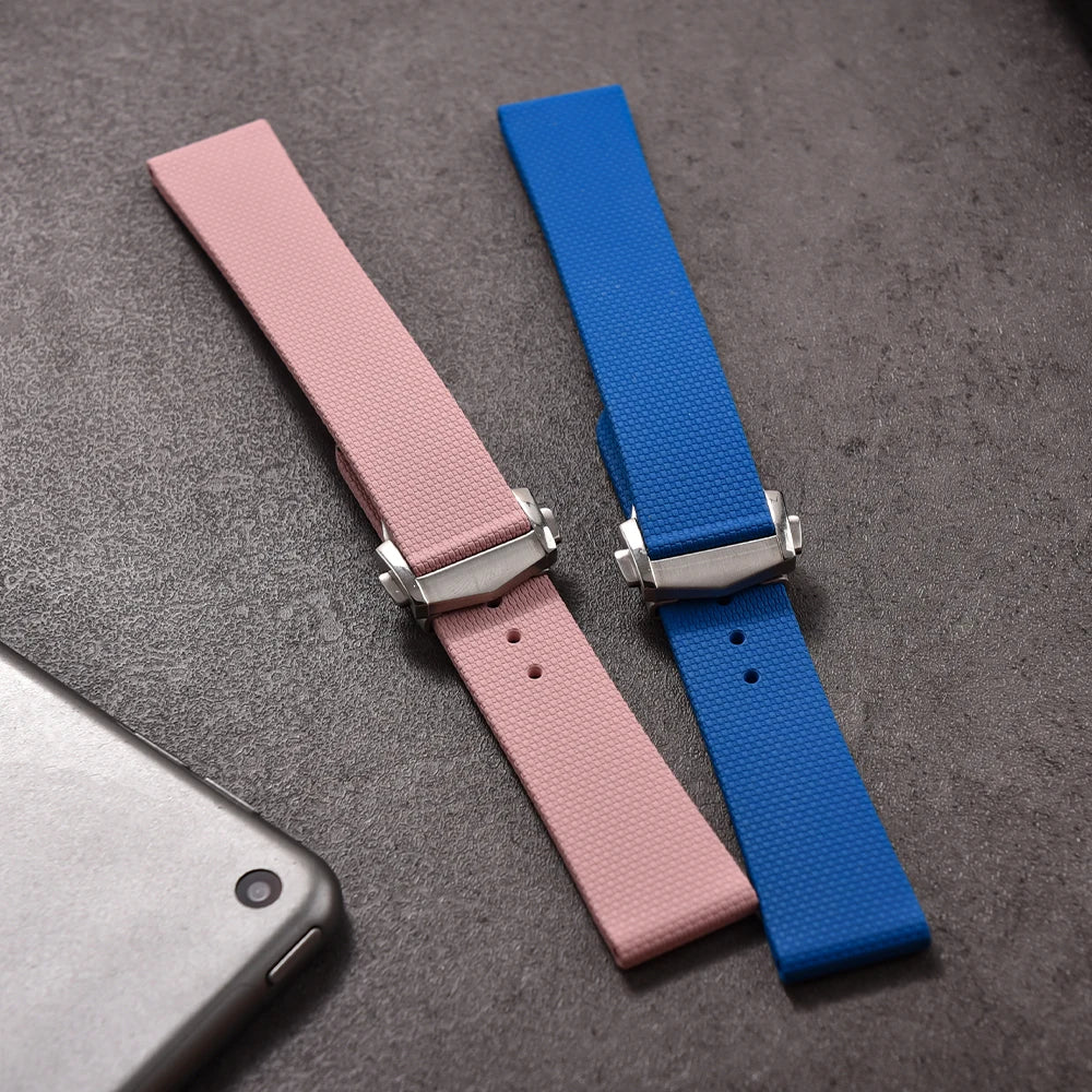 Unisex 20mm Premium Rubber Watch Bands | Quick Release Strap