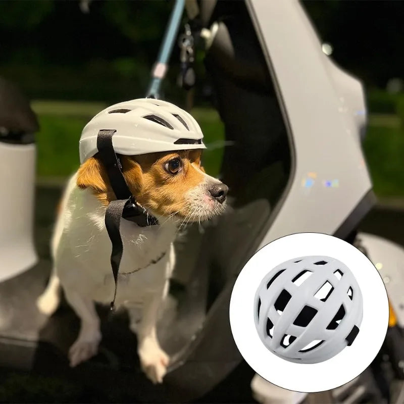 Pet Motorcycle Safety Helmet | Comfortable & Breathable Design