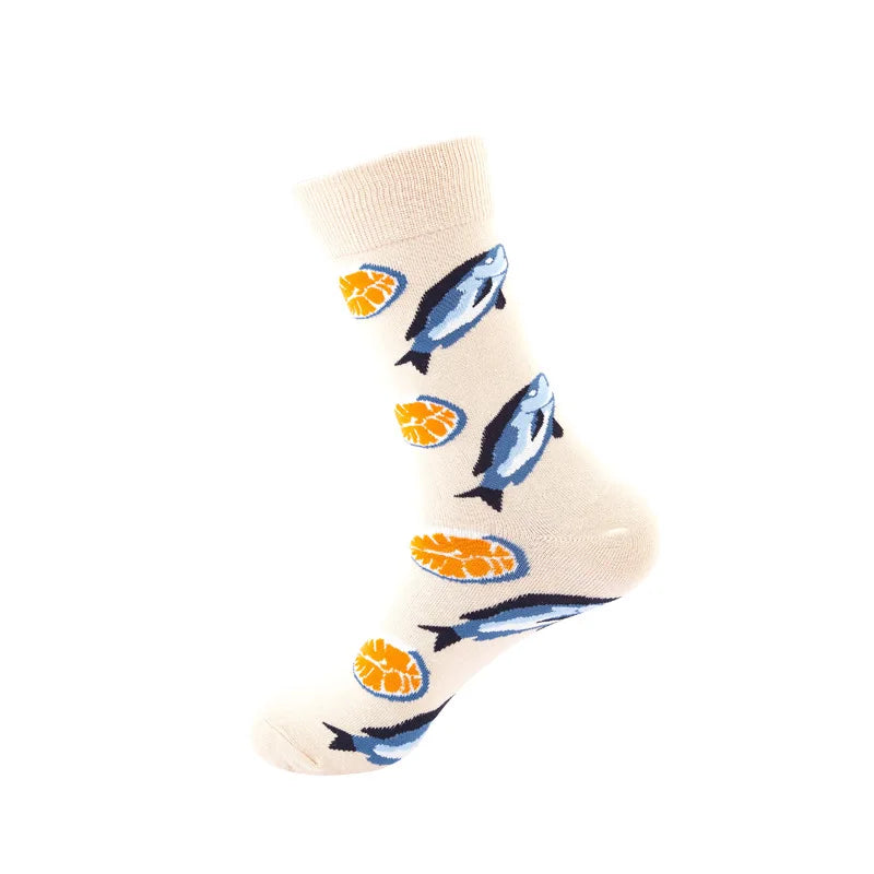 Unisex Combed Cotton Hip Hop Socks | Trendy & Fun Fashion