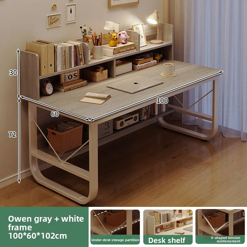 Simple and Stylish Desktop Computer Desk for Home Office