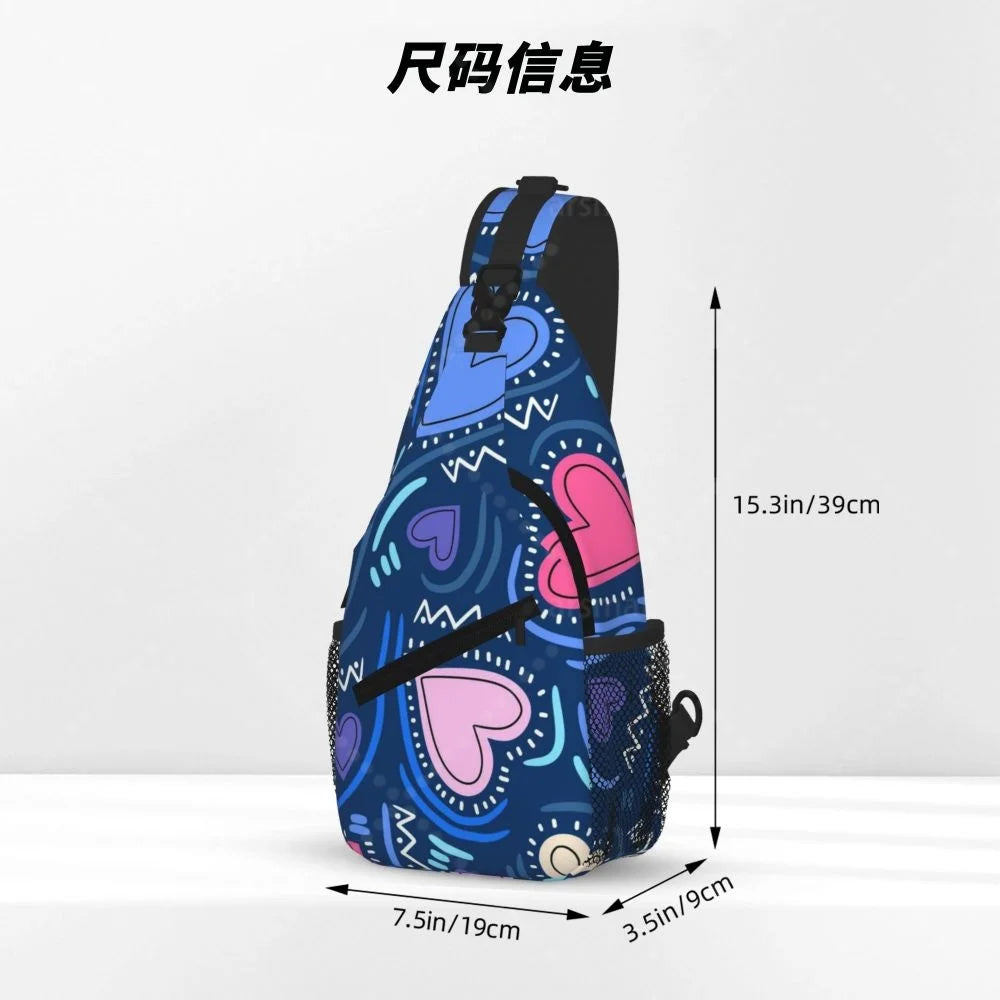 Lightweight Crossbody Sling Bag for Travel & Outdoor Activities