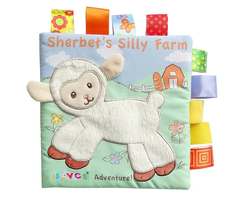 Soft Baby Cloth Animal Book | Engaging Sensory Learning Toy