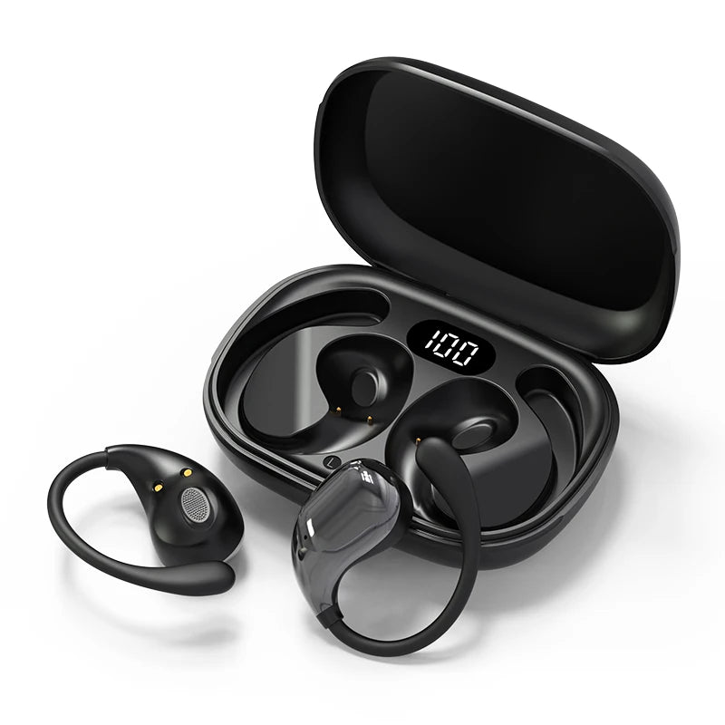 Waterproof Bluetooth 5.4 Ear Hook Wireless Headphones | HiFi Sound