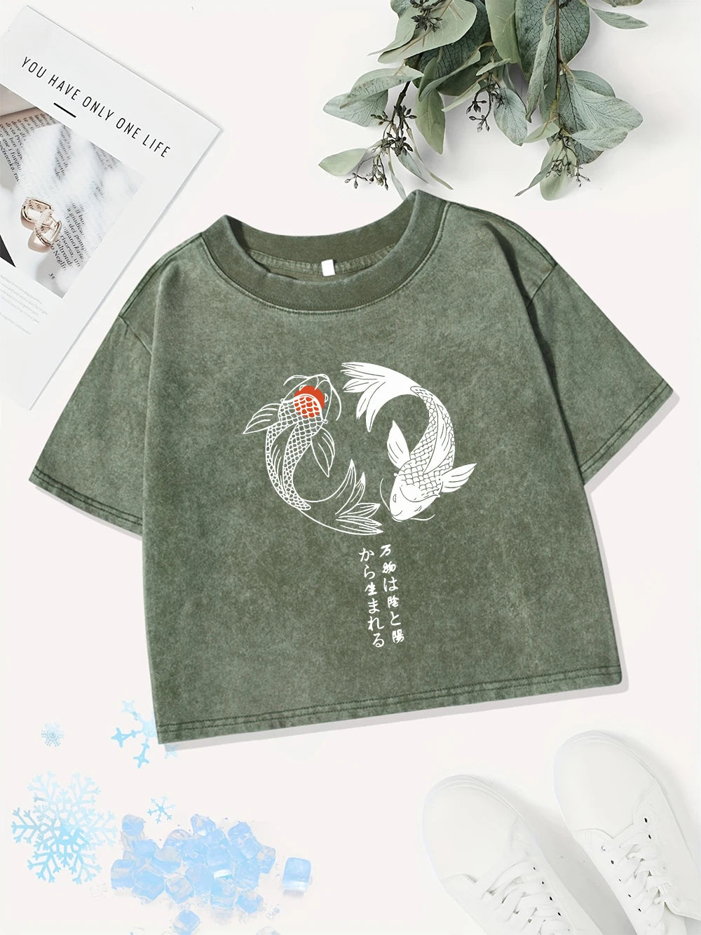 Casual Cotton Crop Tops for Women | Stylish Streetwear T-Shirts