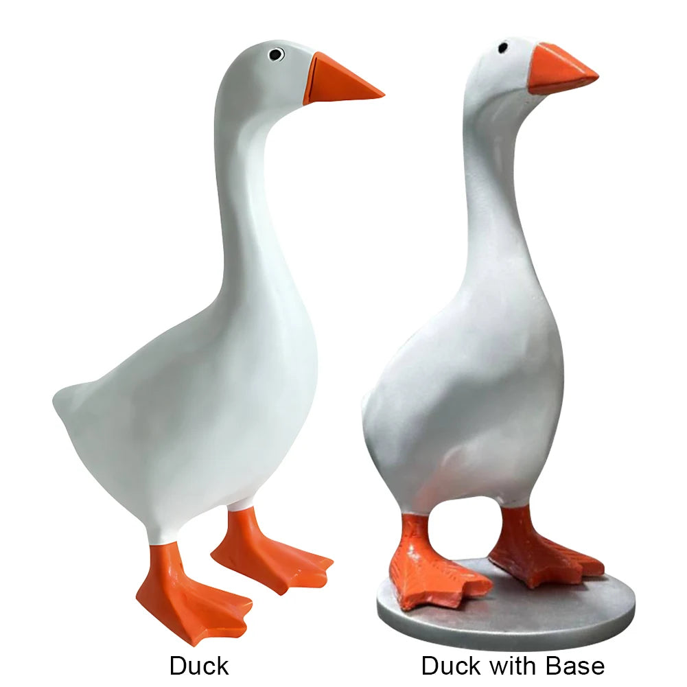 Magnetic Goose Key Holder | Cute Duck Statue Home Decor