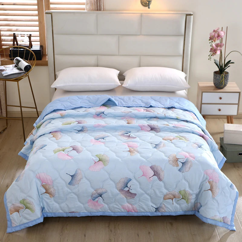 Cool Summer Quilt | Soft, Breathable Air Conditioner Blanket