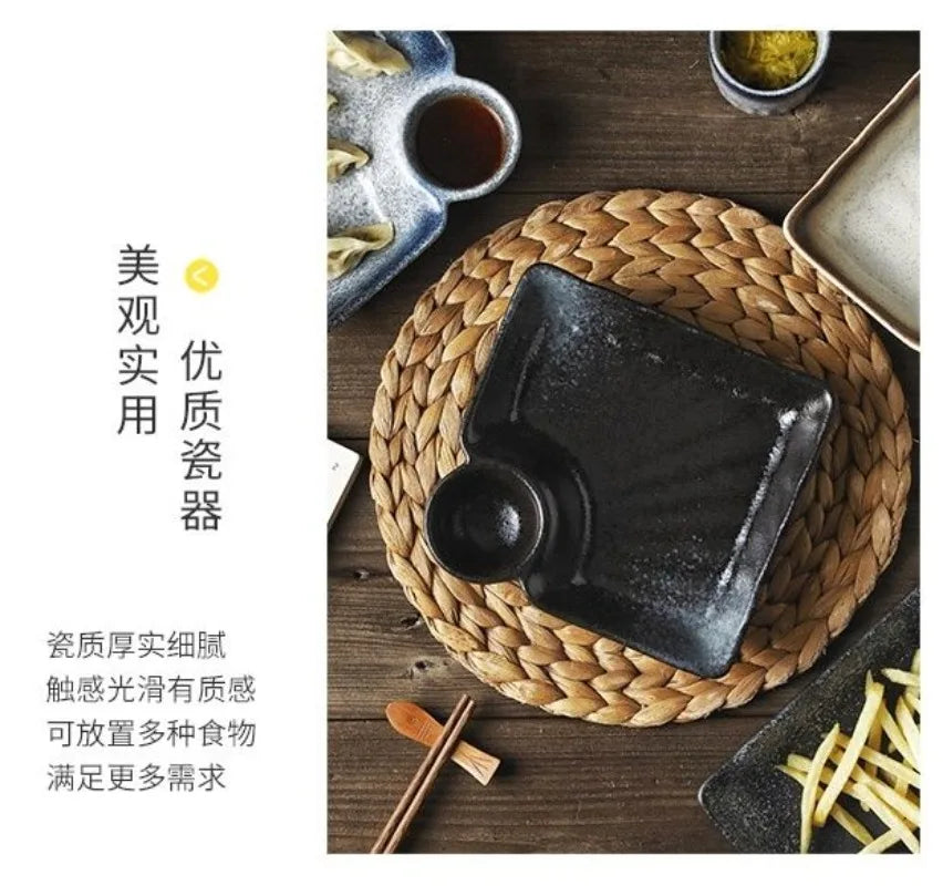 Juego de platos de cerámica para dumplings | Eleva tu experiencia culinaria