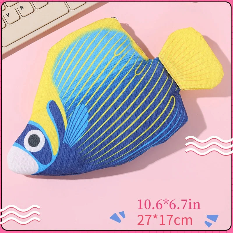 Creative Deep-Sea Fish Pencil Case | Fun Animal Themed Organizer