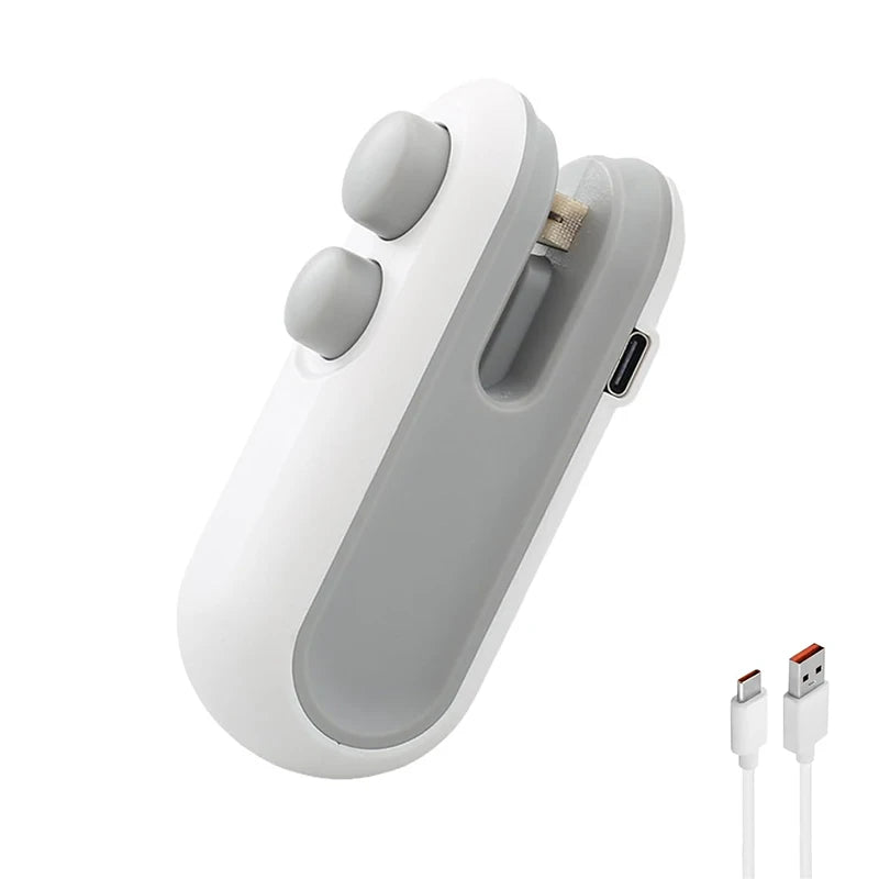 2-in-1 Mini USB-C Rechargeable Bag Sealer & Cutter | Fresh Food Storage