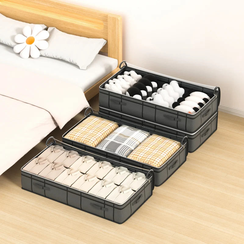 Large Foldable Under Bed Clothes Storage Bag | Organize Your Space